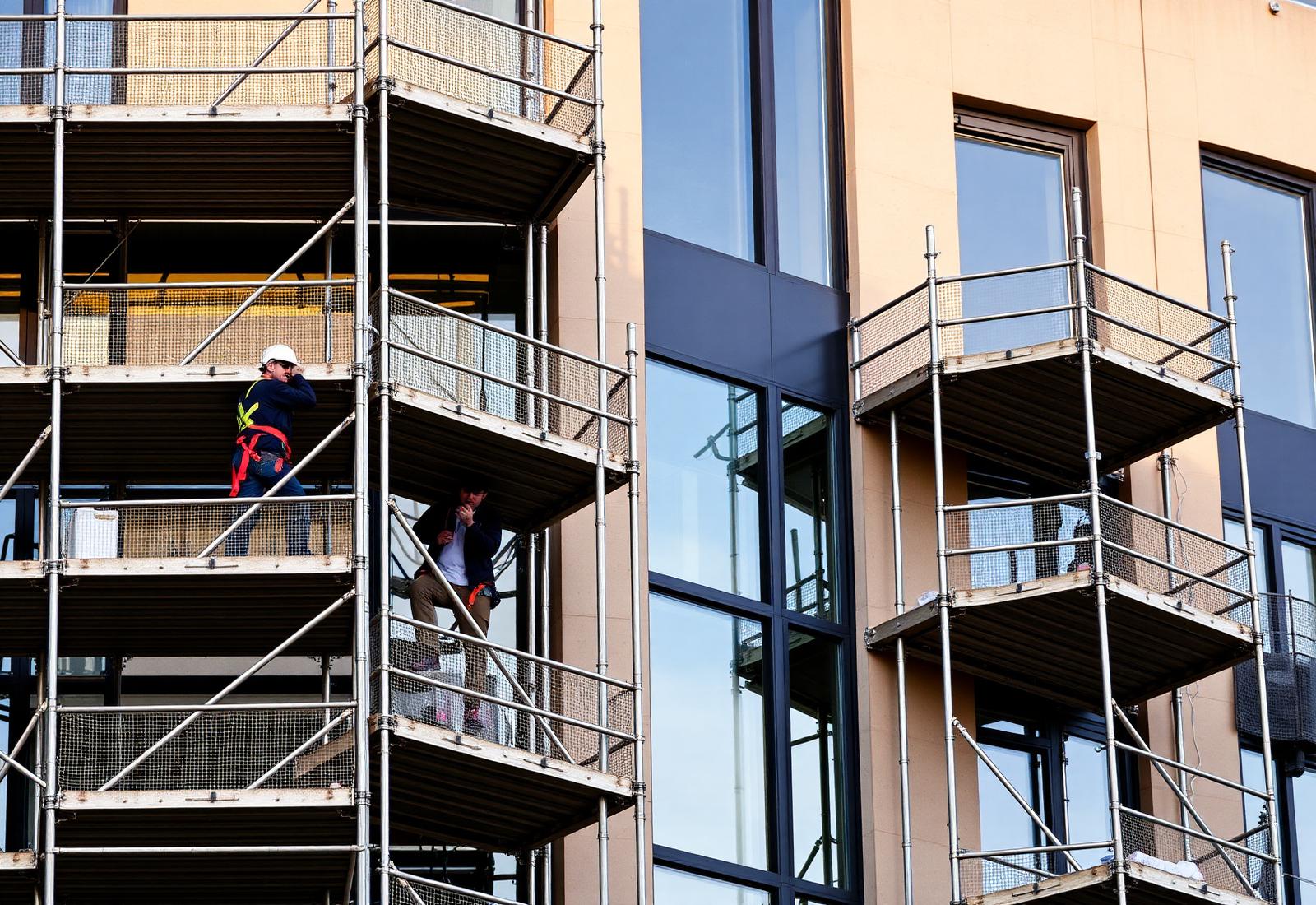 Baustelle in Deutschland